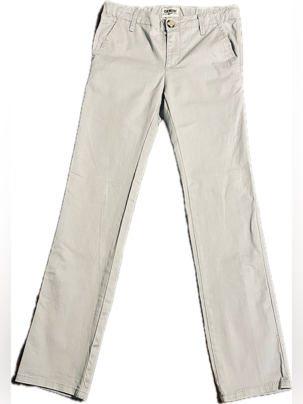 Girl’s OshKosh Khaki Chino Uniform Pants Size 8
